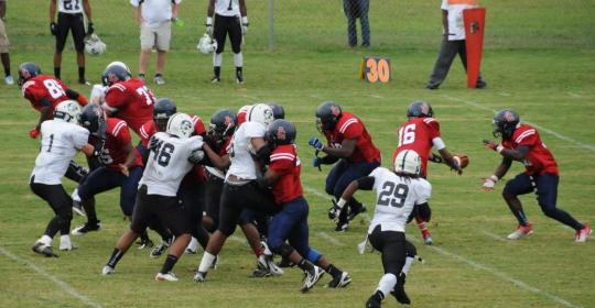Football Moves Up On NJCAA Poll