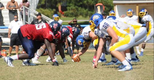#15 Football Dropped by #5 Nassau