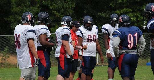 Football Wraps Up Week 1 of Practice