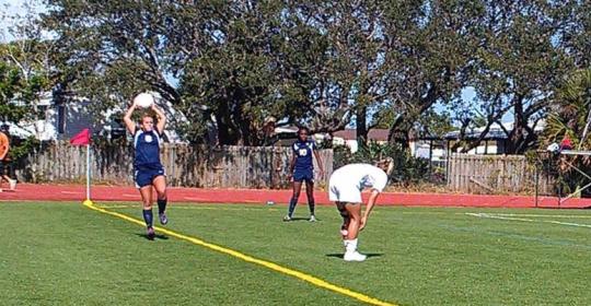 Women's Soccer Defeated 3-0 at Nationals